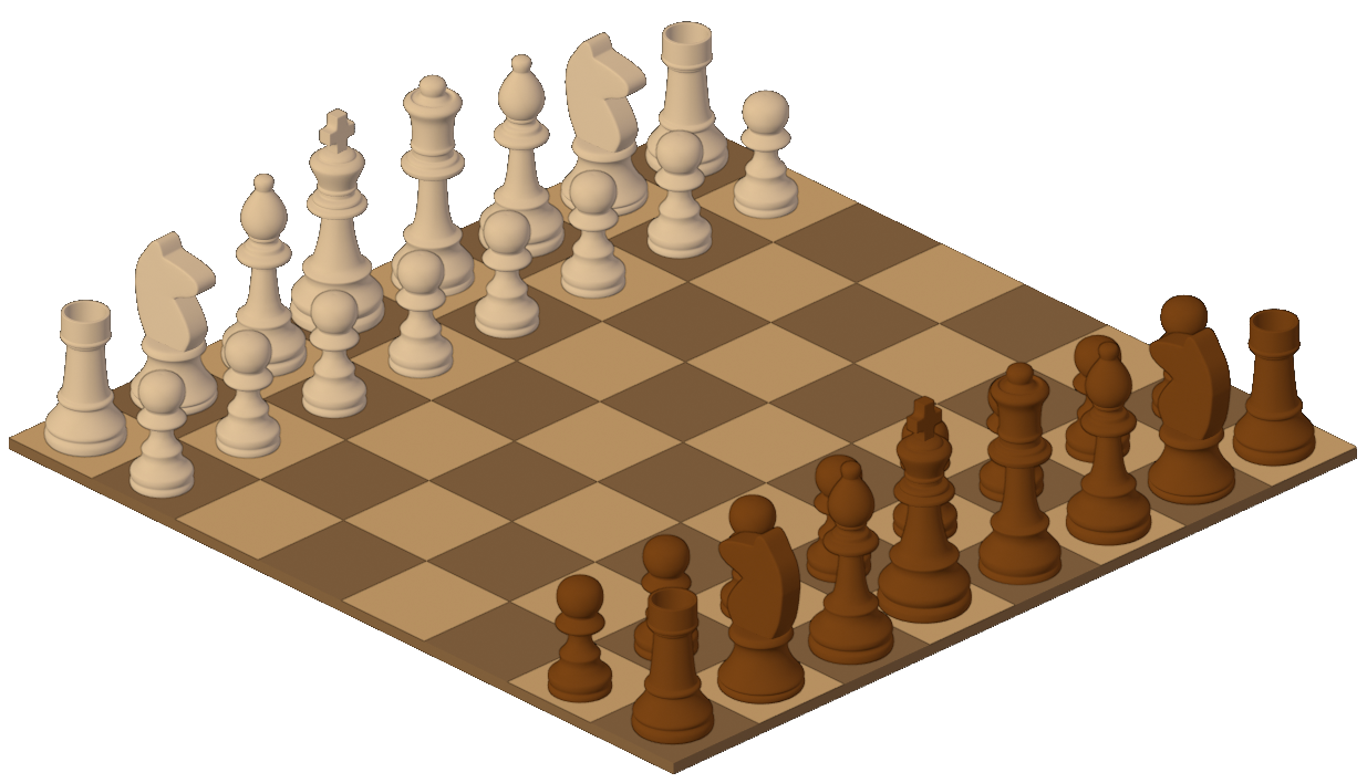 Photo du jeu d'échecs