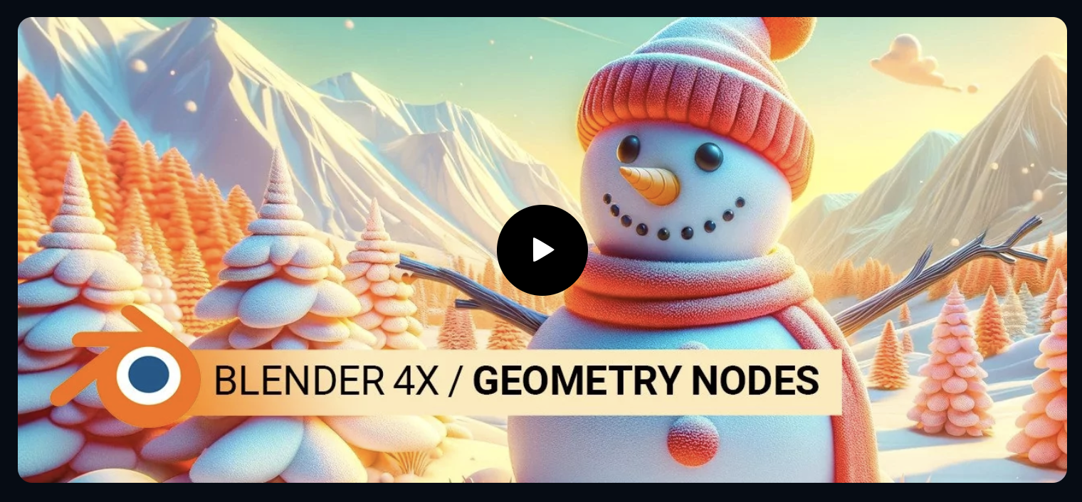 Geometry Nodes - Atelier 01