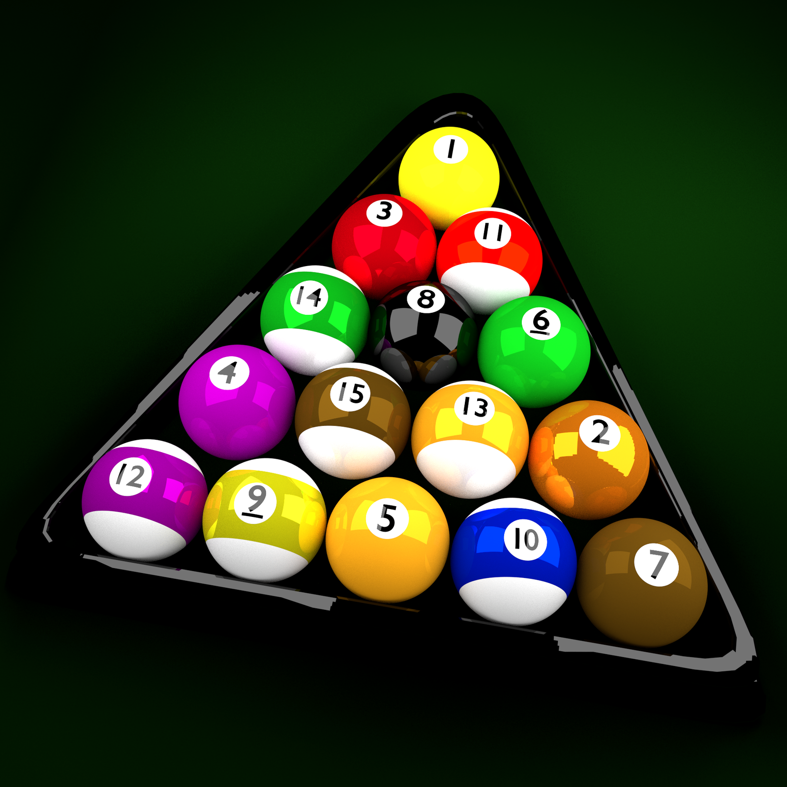 Triangle Billard